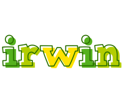 Irwin juice logo