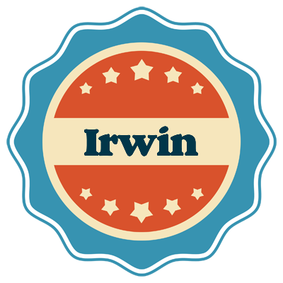 Irwin labels logo