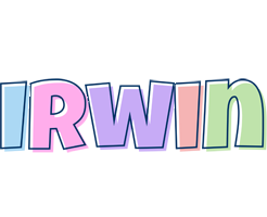 Irwin pastel logo