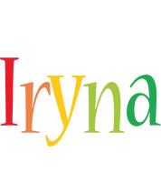 Iryna birthday logo