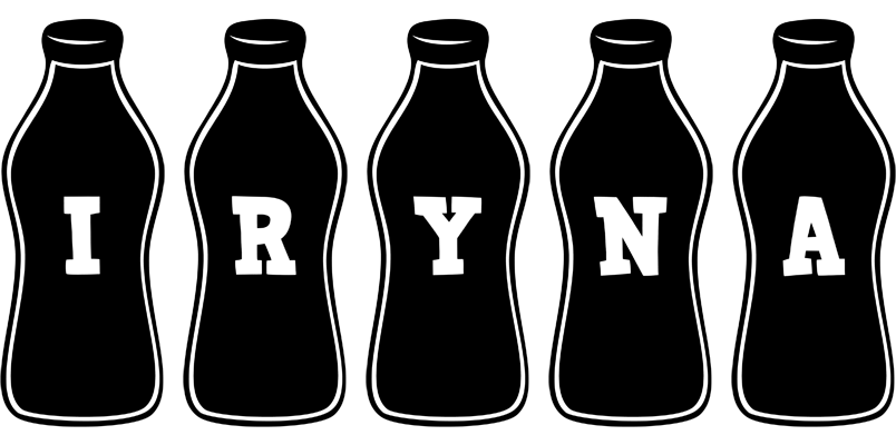 Iryna bottle logo