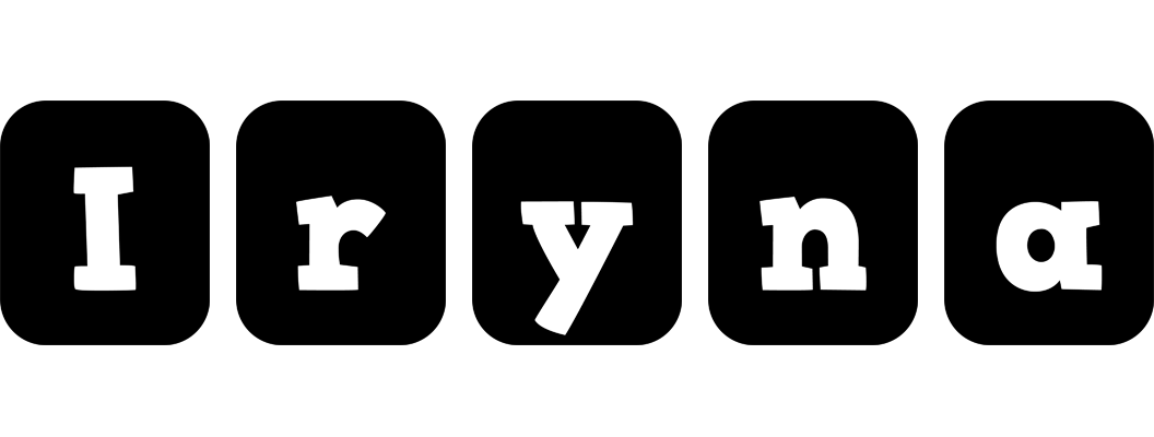 Iryna box logo