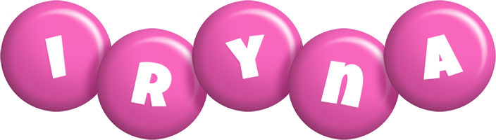 Iryna candy-pink logo