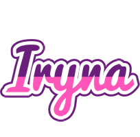 Iryna cheerful logo