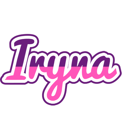 Iryna cheerful logo