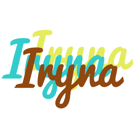 Iryna cupcake logo