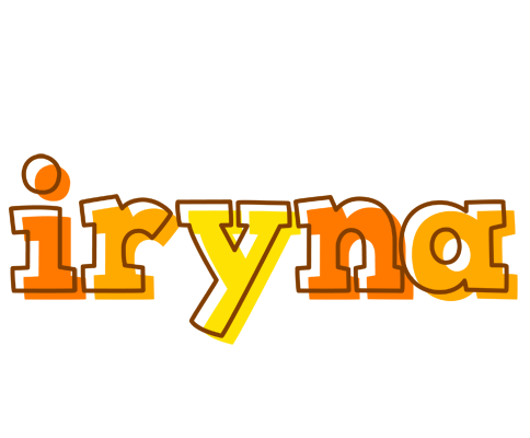 Iryna desert logo