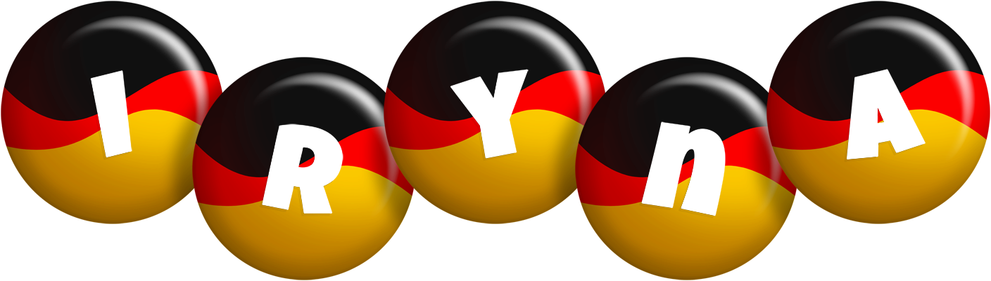Iryna german logo