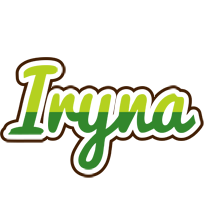 Iryna golfing logo