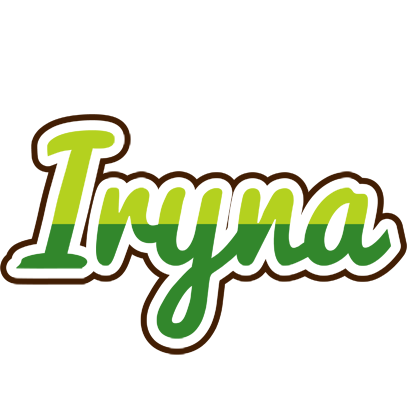 Iryna golfing logo