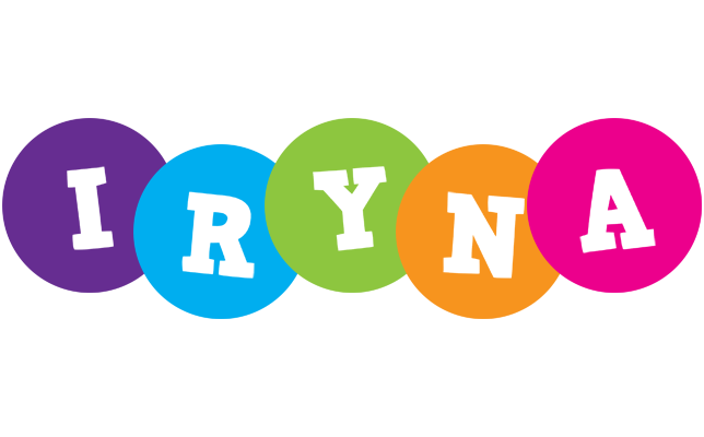 Iryna happy logo