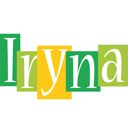 Iryna lemonade logo