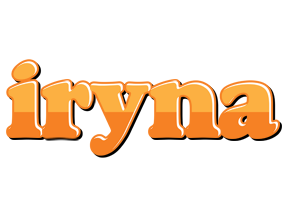 Iryna orange logo