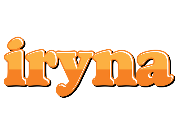 Iryna orange logo