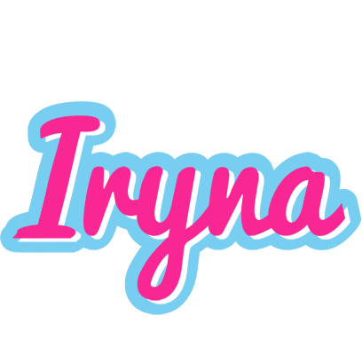Iryna popstar logo
