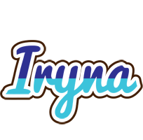 Iryna raining logo