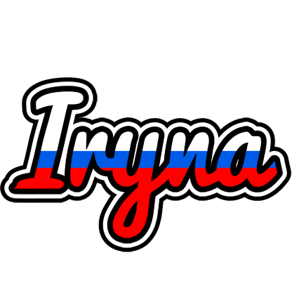 Iryna russia logo