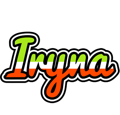 Iryna superfun logo