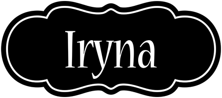 Iryna welcome logo