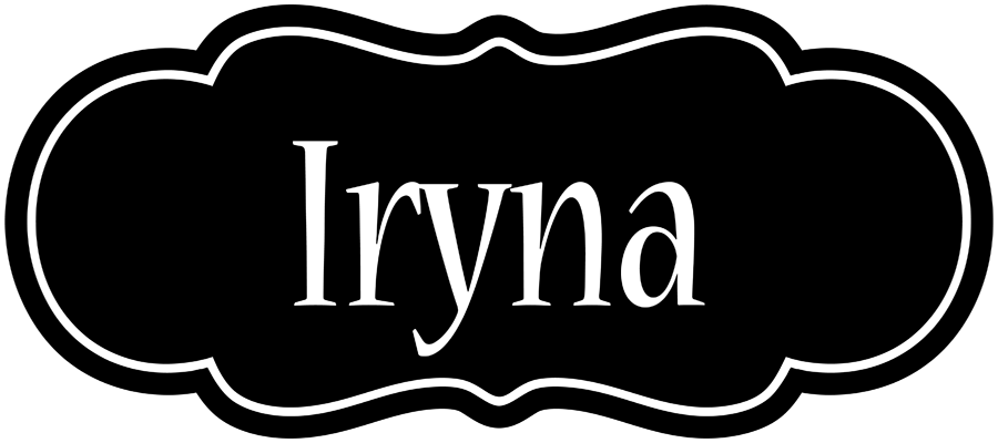 Iryna welcome logo