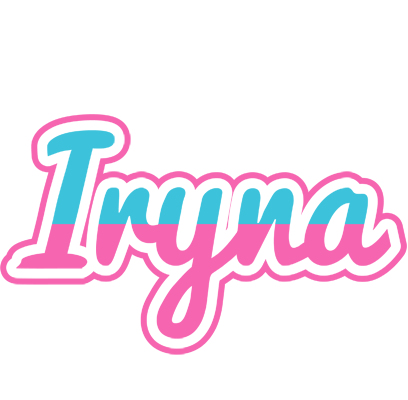 Iryna woman logo