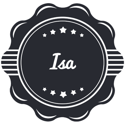 Isa badge logo