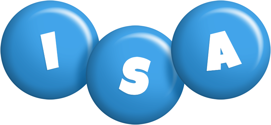 Isa candy-blue logo
