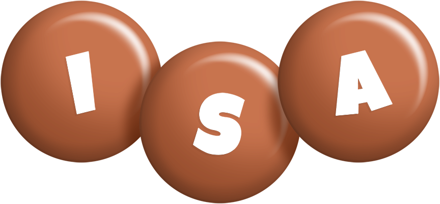 Isa candy-brown logo