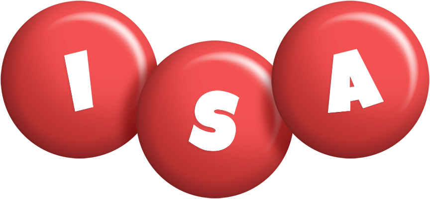 Isa candy-red logo