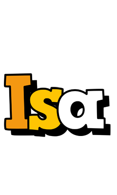 Isa cartoon logo