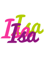 Isa flowers logo