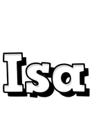 Isa snowing logo