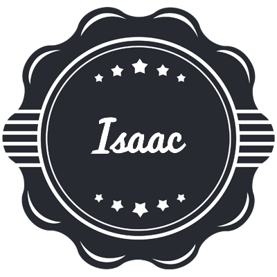 Isaac badge logo