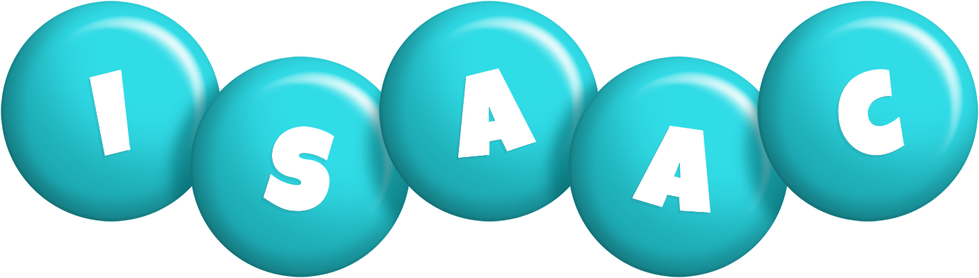 Isaac candy-azur logo