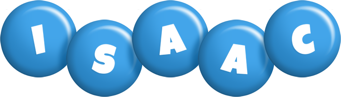 Isaac candy-blue logo