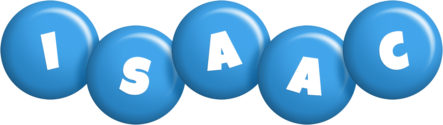 Isaac candy-blue logo