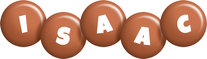 Isaac candy-brown logo
