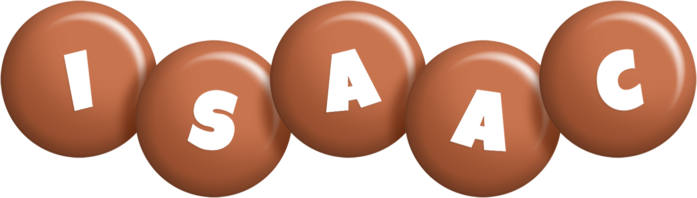 Isaac candy-brown logo