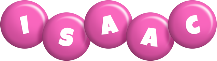 Isaac candy-pink logo