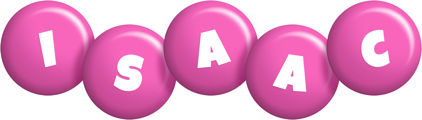 Isaac candy-pink logo