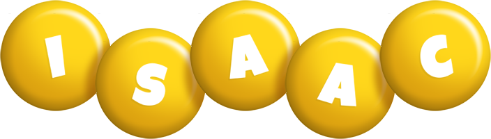 Isaac candy-yellow logo