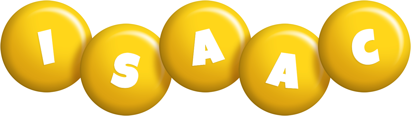 Isaac candy-yellow logo