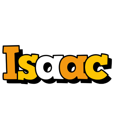 Isaac cartoon logo