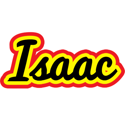 Isaac flaming logo
