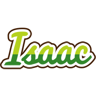 Isaac golfing logo