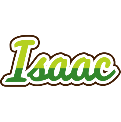 Isaac golfing logo