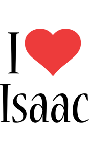 Isaac i-love logo