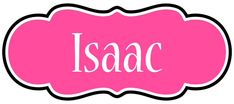 Isaac invitation logo