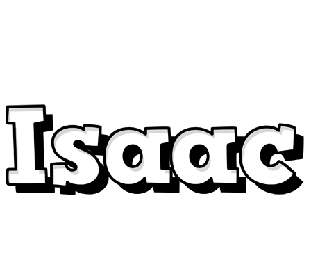 Isaac snowing logo