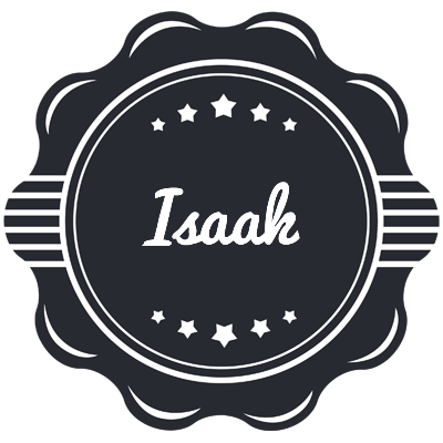 Isaak badge logo